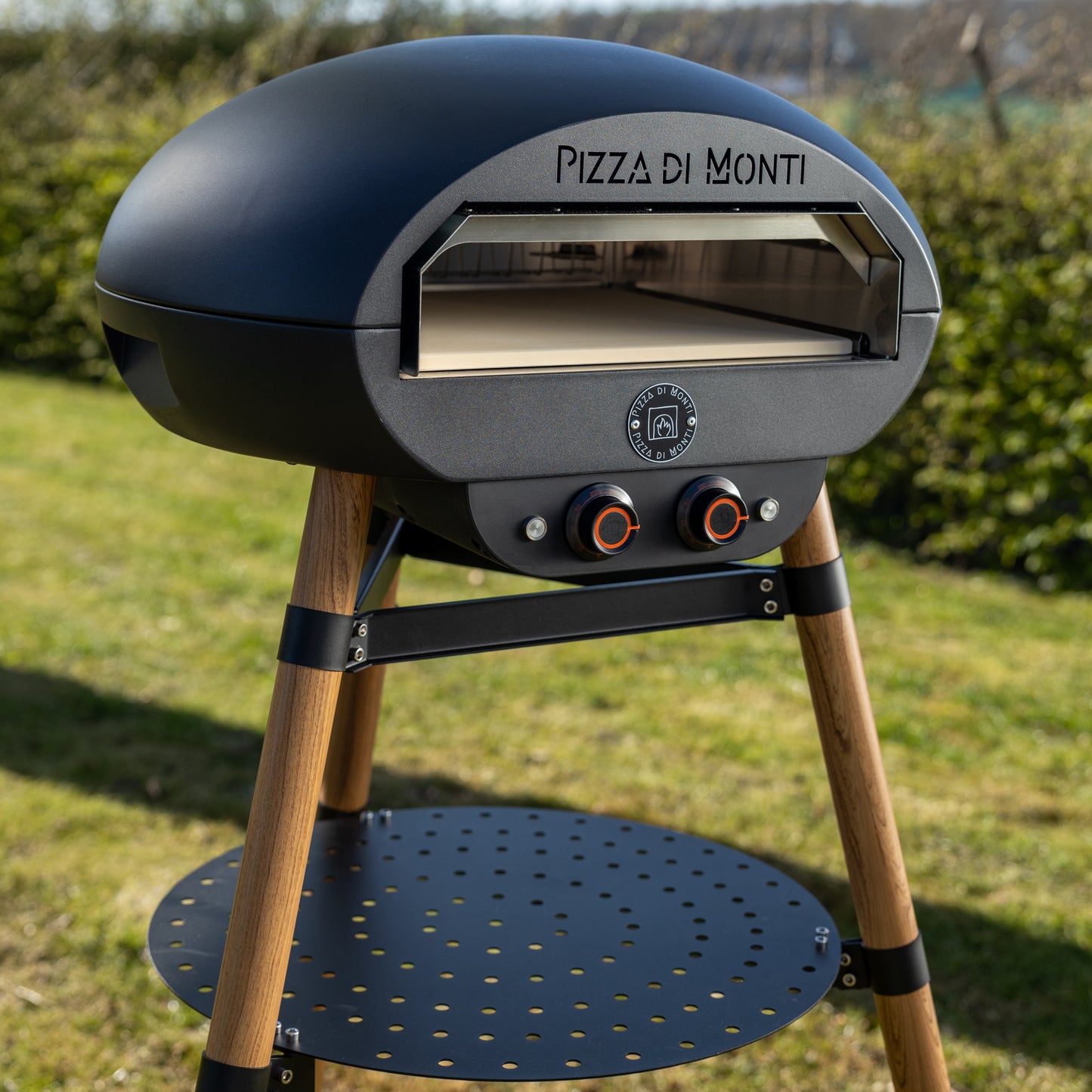 Fiorenza Wood - Luxe staande Elektrische pizzaoven