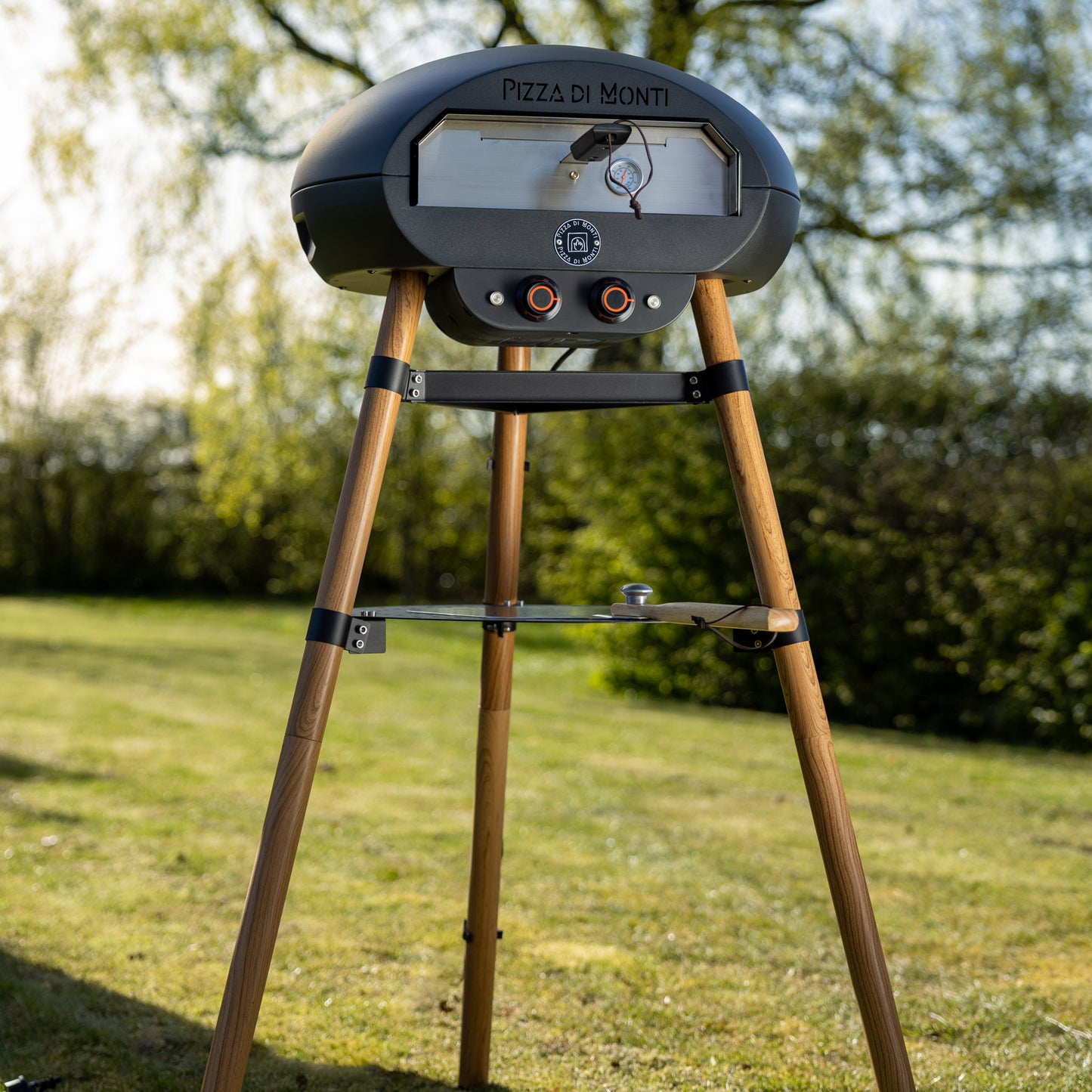 Fiorenza Wood - Luxe staande Elektrische pizzaoven