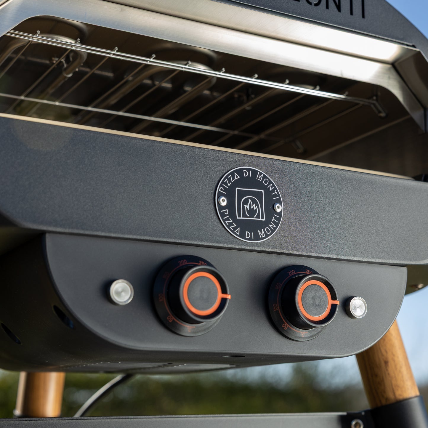 Fiorenza Wood - Luxe staande Elektrische pizzaoven