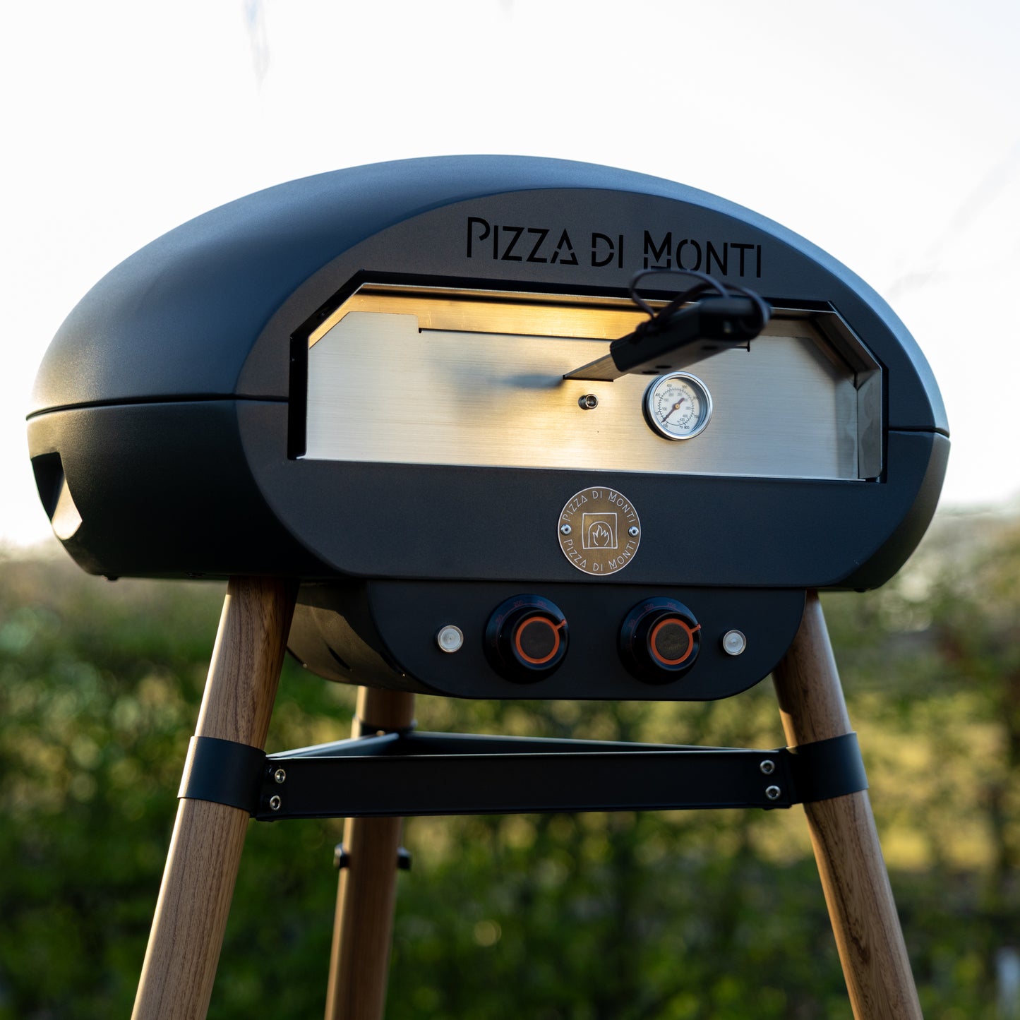 Fiorenza Wood - Luxe staande Elektrische pizzaoven