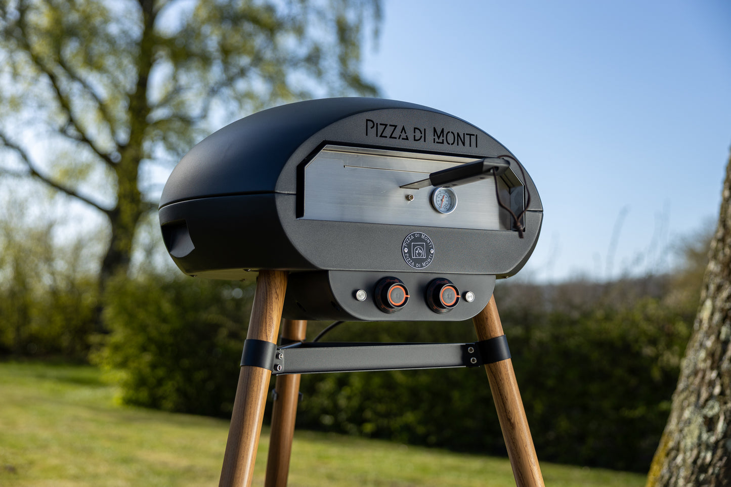 Fiorenza Wood - Luxe staande Elektrische pizzaoven
